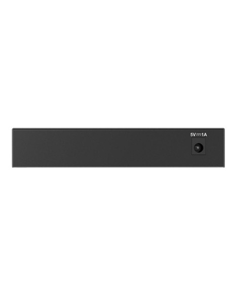 Switch-uri D-Link Switch DGS-108GL, 8 porturi Gigabit, Capacity 16Gbps, desktop, faramanagement, metal, negru, fara ventilator,