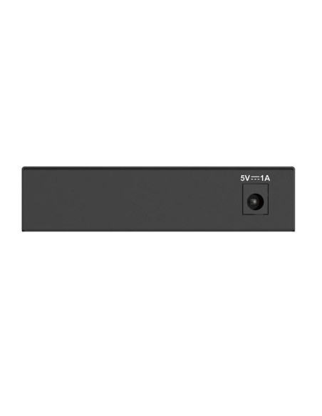 Switch-uri D-Link Switch DGS-105GL, 5 porturi Gigabit, Capacity 10Gbps, desktop, faramanagement, metal, negru, fara ventilator,