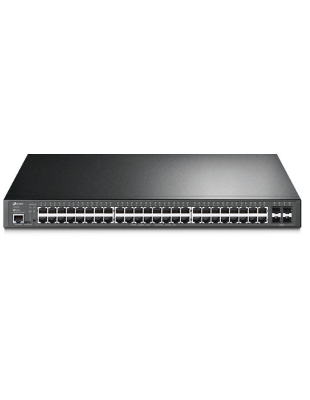 Switch-uri TP-LINK "JetStream™ 52-Port Gigabit L2+ Managed Switch with 48-Port PoE+ PORT: 48× Gigabit PoE+ Ports, 4× Gigabit SFP