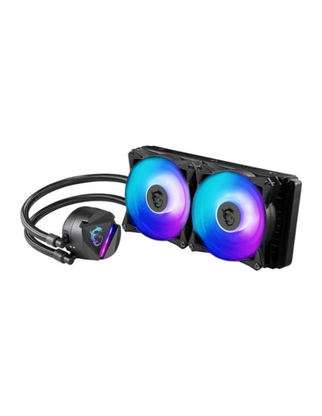 Cooler Procesor MSI Cooler Procesor MSI CORELIQUID 240R V2, Lichid, 12 cm, 2 ventilatoare, aRGB