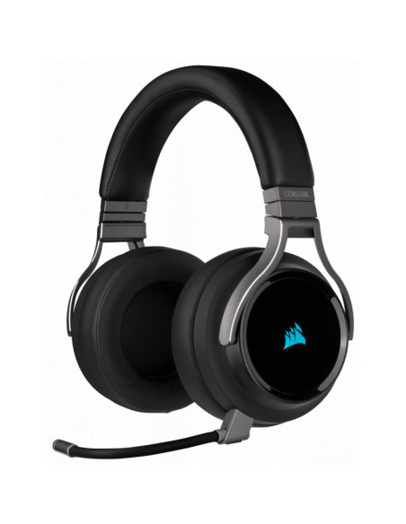 Casti audio CORSAIR Casti Gaming Head-band Corsair Virtuoso RGB, Wireless/Wired, Negru