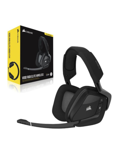 Casti audio CORSAIR Casti Gaming Head-band Corsair VOID ELITE Wireless, Wireless, Negru