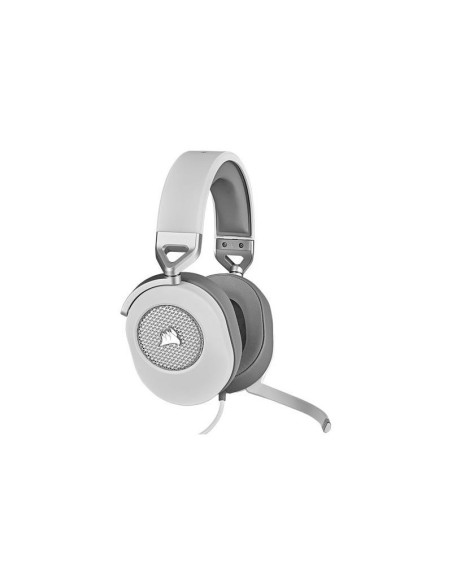 Casti audio CORSAIR Casti Gaming Head-band Corsair HS65 SURROUND, Wired, Alb