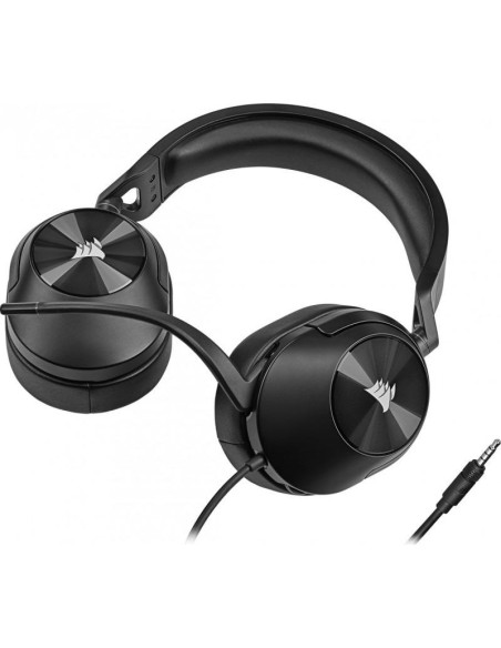 Casti audio CORSAIR Casti Gaming Head-band Corsair HS55 SURROUND, Wired, Negru