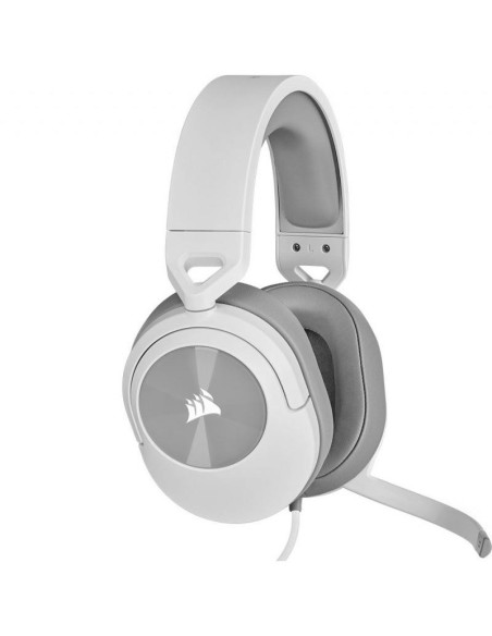 Casti audio CORSAIR Casti Gaming Head-band Corsair HS55 STEREO, Wired, Alb