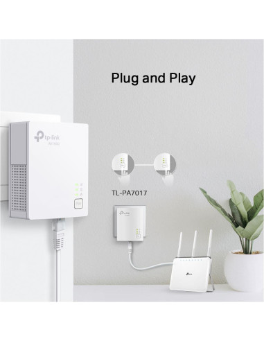Adaptoare PowerLAN TP-Link Kit AV1000 Powerline...