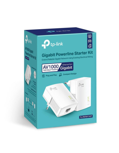 Adaptoare PowerLAN TP-Link Kit AV1000 Powerline...