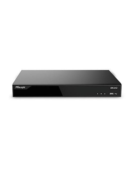 NVR MILESIGHT TECHNOLOGY POE NVR Milesight 16 Canale MS-N5016-NPE, Rezolutie inregistrare: 8MP , Rezolutie redare: 3*(30fps @8MP