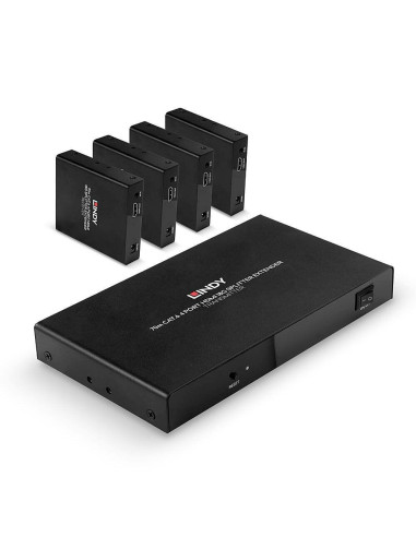 Splittere audio-video Lindy 70m 4 Port Cat.6...