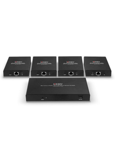 Splittere audio-video Lindy 70m 4 Port Cat.6...