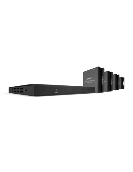 Splittere audio-video Lindy 50m Cat.6 4 Port HDMI & IR Splitter Extender with Loop Out Description An advanced Splitter Extender