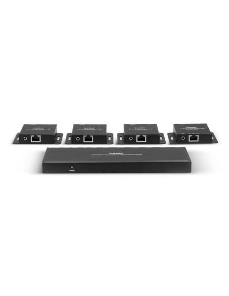 Splittere audio-video Lindy 50m Cat.6 4 Port HDMI & IR Splitter Extender with Loop Out Description An advanced Splitter Extender