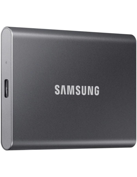 SSD-uri externe SAMSUNG SSD Extern Samsung T7, 2TB, Titan Gray,