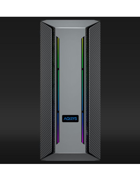 Carcase AQIRYS Carcasa AQIRYS MIZAR, RGB, Mid Tower, Black