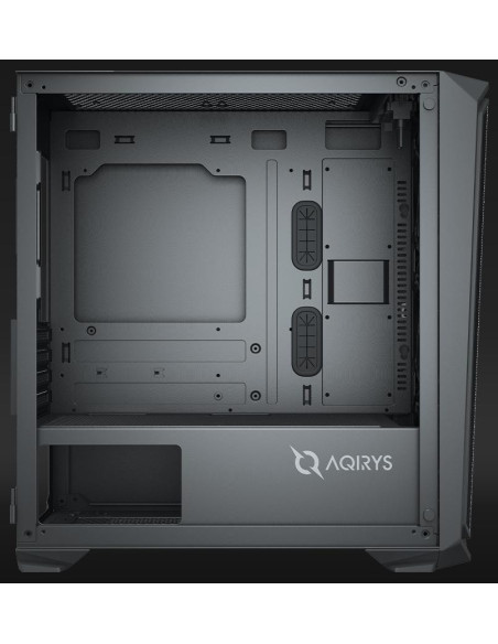 Carcase AQIRYS Carcasa AQIRYS WEZEN, RGB, Mid Tower, Black
