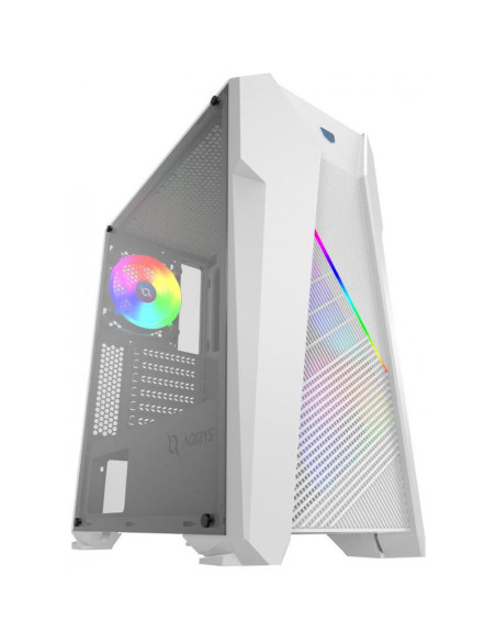 Carcase AQIRYS Carcasa AQIRYS CANOPUS, RGB, Mid Tower, White
