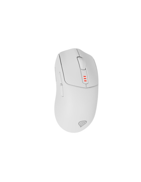 Mouse GENESIS Mouse Gaming Wireless GENESIS Zircon 500, 10000 DPI, Alb