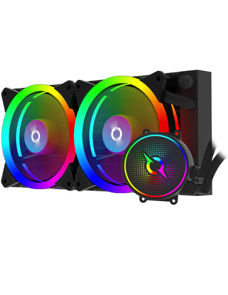Cooler Procesor AQIRYS Cooler Procesor AQIRYS AQUARIUS 240 AIO, Lichid, 2 ventilatoare, aRGB