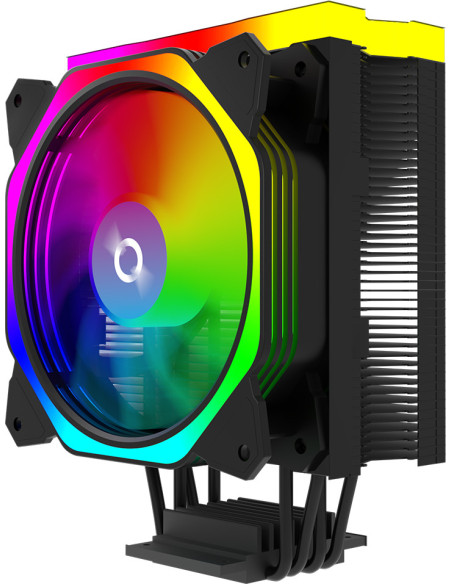 Cooler Procesor AQIRYS Cooler Procesor AQIRYS URANUS ARGB, Aer, 12 cm, aRGB