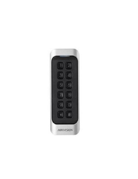 Cititoare HIKVISION Cititor de card cu tastatura Hikvision DS-K1107AEK, citeste carduri cu frecventa de 125 KHz, distanta citire