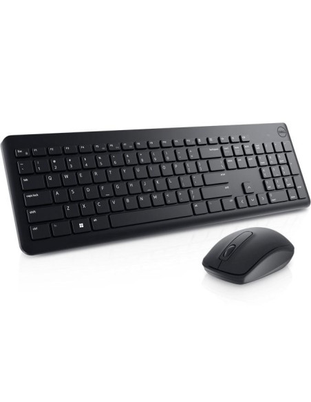 Kit mouse tastatura DELL Kit Wireless tastatura si mouse Dell KM3322W, taste numerice, negru