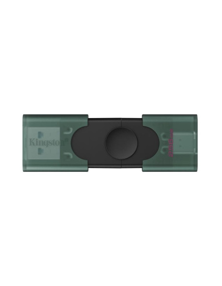 Memorii USB KINGSTON Memorie USB Kingston DataTraveler DuoG2 256 GB, USB Type-A / USB Type-C, Negru