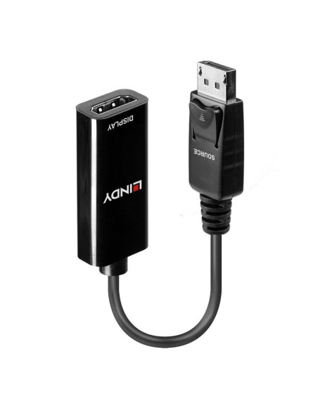 Cabluri video LINDY Adaptor Lindy LY-41718, DisplayPort 1.2 to HDMI 1.4, negru