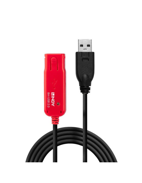 Cabluri periferice LINDY Cablu Lindy Active ExtensionPro LY-42780, USB 2.0, 8m, negru