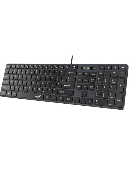 Tastaturi GENIUS Tastatura Genius SlimStar 126, USB, Negru