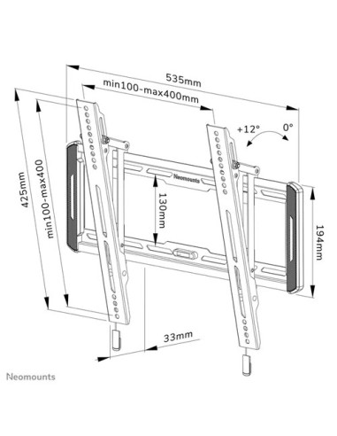 Suport TV / Monitor NEOMOUNTS Suport TV de...