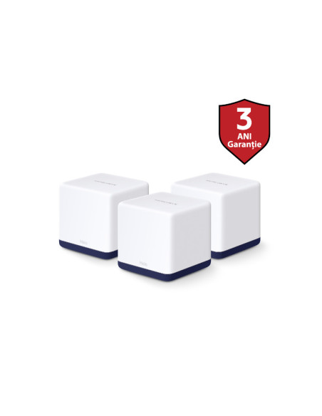 Routere Wireless MERCUSYS Router Wireless MERCUSYS Halo H50G, AC1900, Wi-Fi 5, Dual-Band, Gigabit