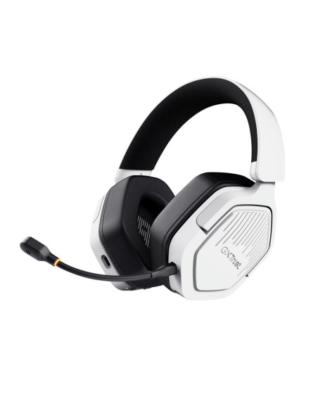 Casti audio TRUST Casti Gaming Head-band Trust GXT 493W Carus, Wireless/Wired, Alb