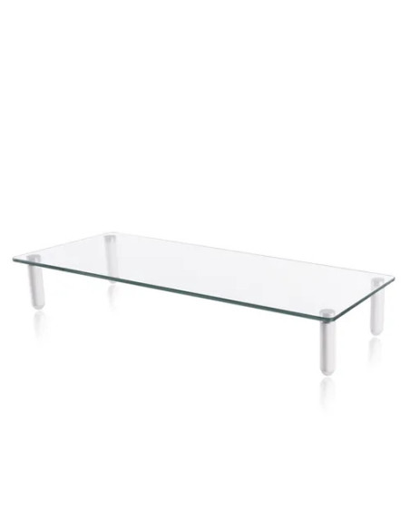 Suport TV / Monitor NEOMOUNTS Suport Monitor de Birou, Neomounts by Newstar PLASMA-M1700E, suporta pana la 25kg, transparent