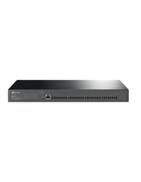 Switch-uri TP-LINK "JetStream™ 16-Port 10GE SFP+ L2+ Managed Switch PORT: 16× 10G SFP+ Slots, RJ45/Micro-USB Console Port SPEC: