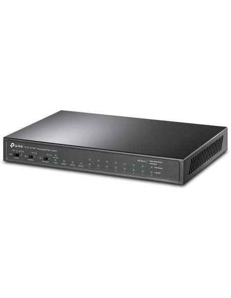 Switch-uri TP-LINK "8-Port 10/100Mbps + 3-Port Gigabit Desktop Switch with 8-Port PoE+ PORT: 8× 10/100 Mbps PoE+ Ports, 2× Gigab