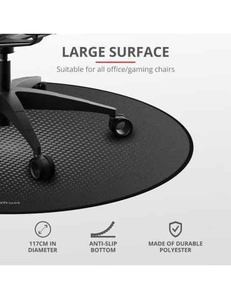Accesorii console &PC TRUST Accesoriu scaun gaming Trust Mika Round Floor Mat