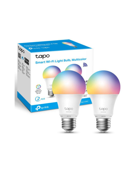 Smart home TP-Link Tapo L530E 2 PACK Smart bulb Multicolor Wi-Fi, E27, Wi-Fi Protocol IEEE 802.11b/g/n, Wi-Fi Frequency: 2.4 GHz