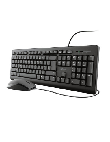 Kit mouse tastatura TRUST Kit Wired tastatura...