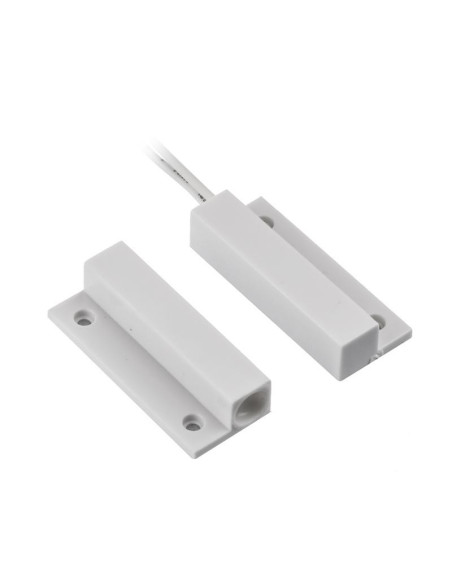Accesorii OTHER Contact magnetic ND-MC13S-W-10, culoare alba, material plastic, montare aparenta, interspatiu: 20mm, dimensiuni: