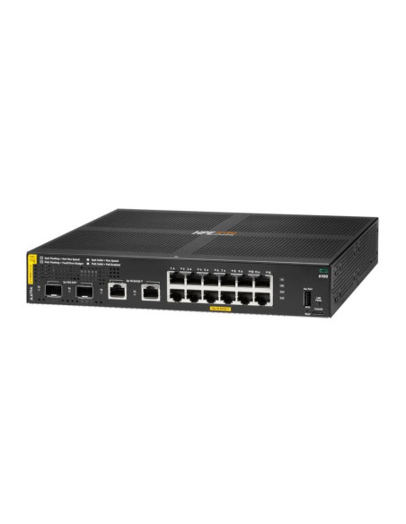 Switch-uri ARUBA NETWORKS HPE Aruba Networking CX 6100 12G Class4 PoE 2G/2SFP+ 139W Switch