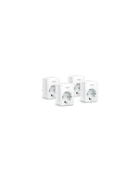 Smart home TP-Link MINI SMART WI-FI SOCKET TAPO P100 (4-PACK), Protocol: IEEE 802.11b/g/n, Bluetooth 4.2 (for onboarding only),