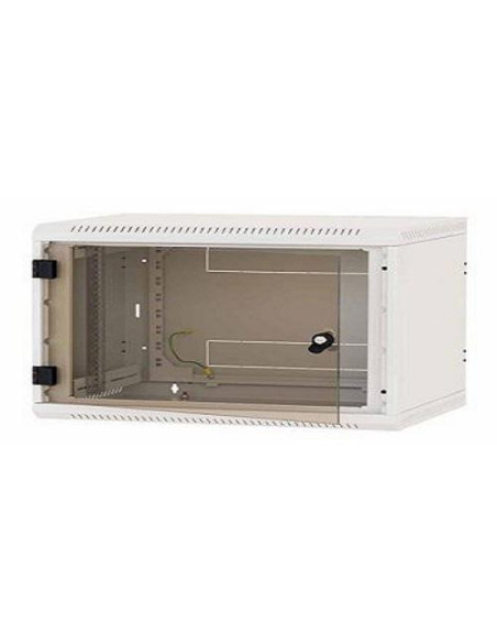 Cabinete metalice / Rack -uri TRITON Rack de perete Triton seciune simpla 4U 600mm adancime usa sticla panouri laterale fixe sec