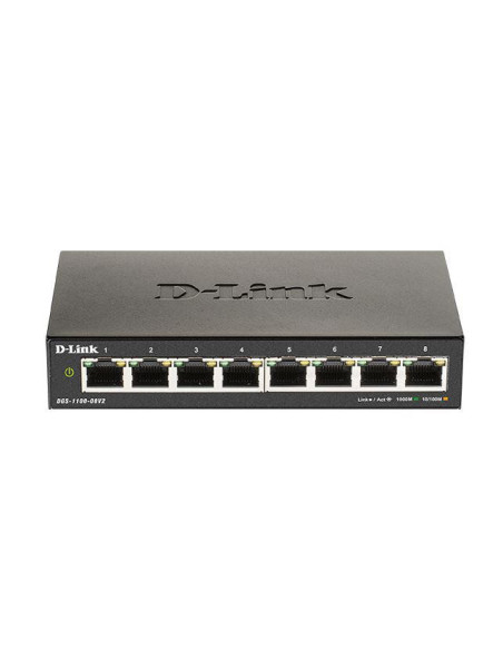 Switch-uri D-LINK Switch D-Link DGS-1100-08PV2, 8 port, 10/100/1000 Mbps