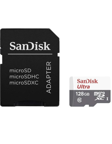 Carduri memorie SANDISK MICROSD 128GB CL10...