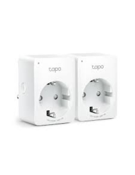 Smart home TP-Link MINI SMART WI-FI SOCKET TAPO P100 (2-PACK), Protocol: IEEE 802.11b/g/n, Bluetooth 4.2 (for onboarding only),