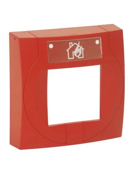 Accesorii ESSER Honeywell Carcasa buton mic, rosu, cu sticla, 704950