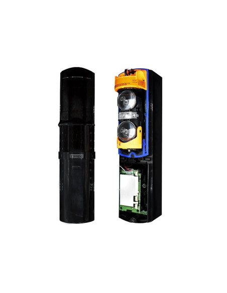 Detectori OPTEX Bariera de protectie perimetrala Optex SL-100TNR cu 1 canal, distanta de detectie 30m, alimentare cu baterii
