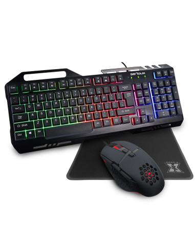 Kit mouse tastatura SERIOUX Kit Gaming Serioux...