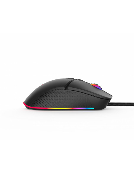 Mouse SERIOUX Mouse gaming Serioux Kayel, Senzor Sunplus 199, 800-6400 DPI, switch HUANO, pana la 20 milioane de click-uri, 7 Bu