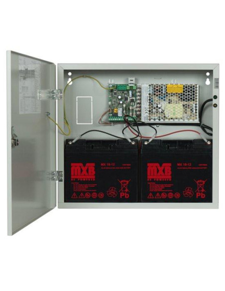 Accesorii MERAWEX Sursa de alimentare pentru sisteme de detectie incendiu 24V/10A in cutie metalica Merawex ZSP100-10A-18 , loc
